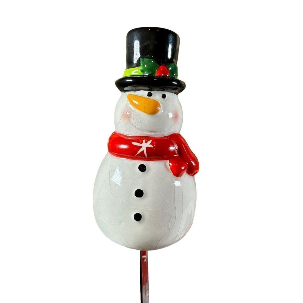 3 Section Divided Dish with Removable Snowman Spreader Knife​​​​​​ - Picture 8 of 8